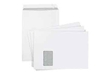 Image de 25 Enveloppes C4 - Avec Fenêtre (pour A4)