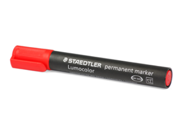 Image de Marqueur permanent Staedtler Rouge